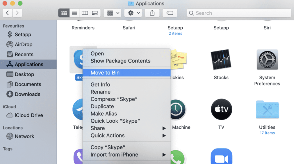 how to clean out files on mac