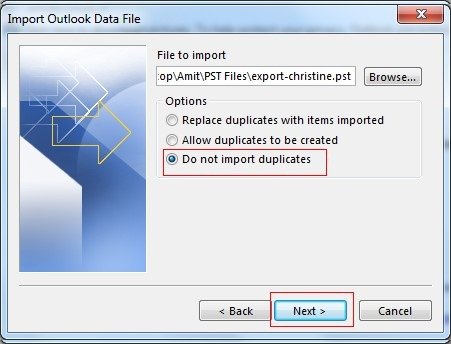 Do not import duplicates