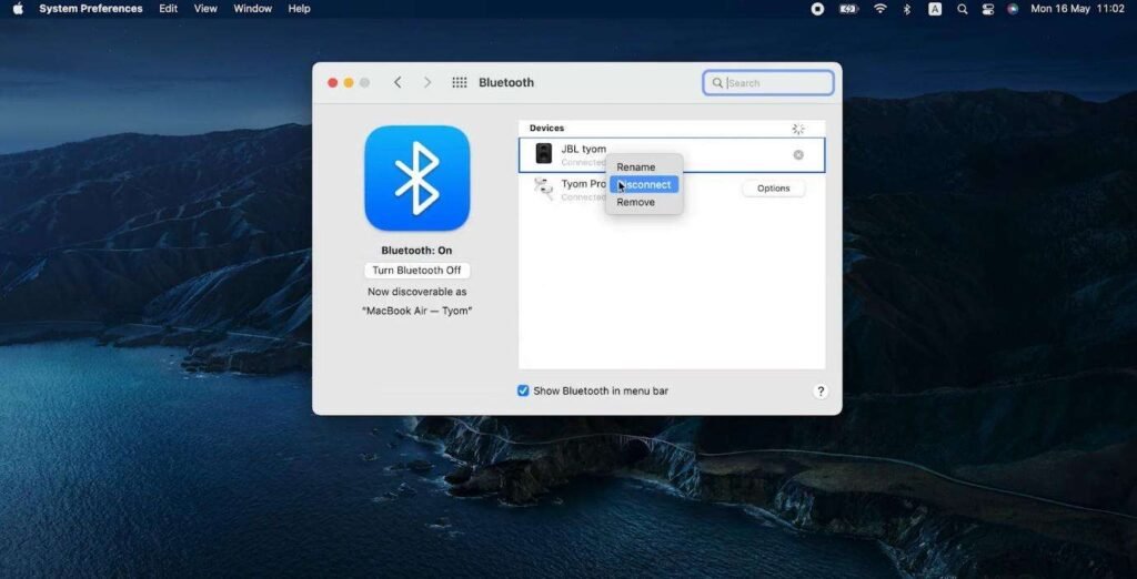 How to Turn ON Bluetooth on Mac